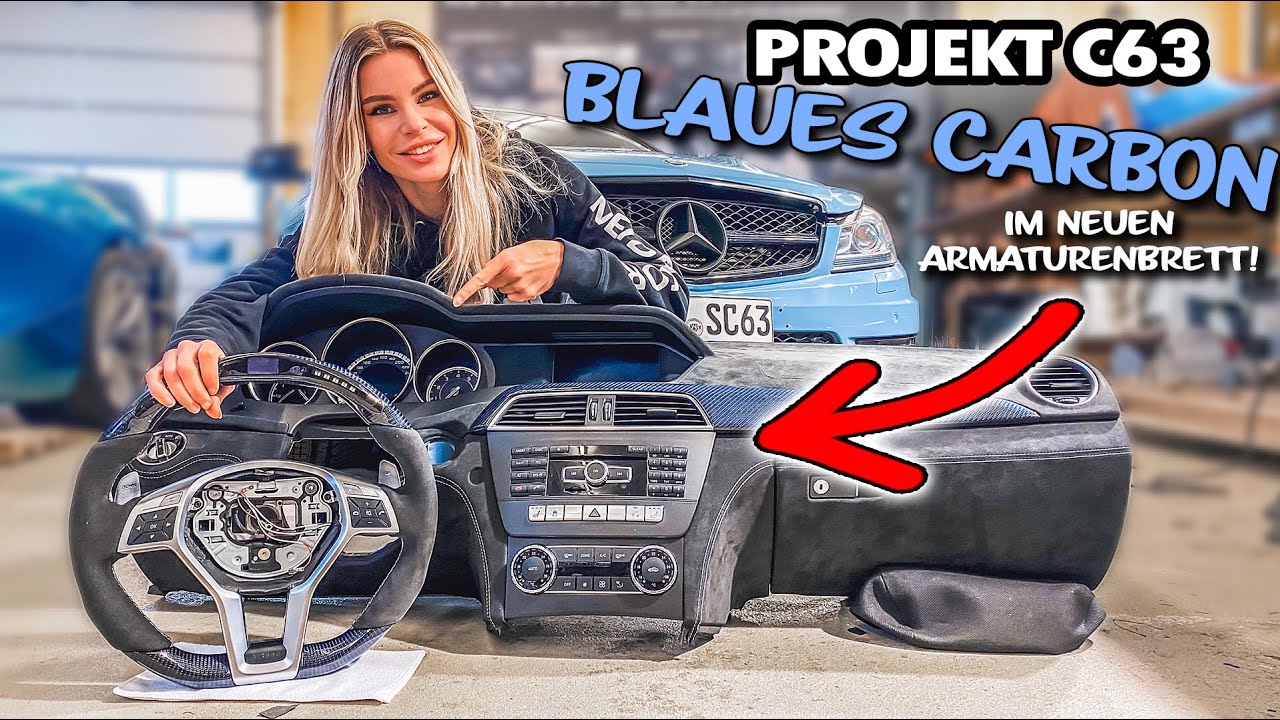BLAUES CARBON und neues Armaturenbrett | C63 Interieur [Teil 3]