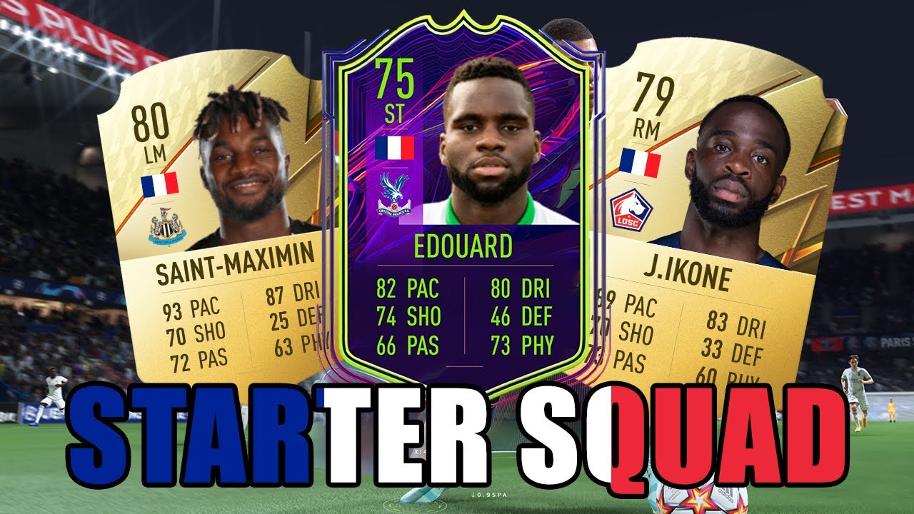 FIFA 22 FRENCH STARTER TEAM SQUAD BUILDER!!!