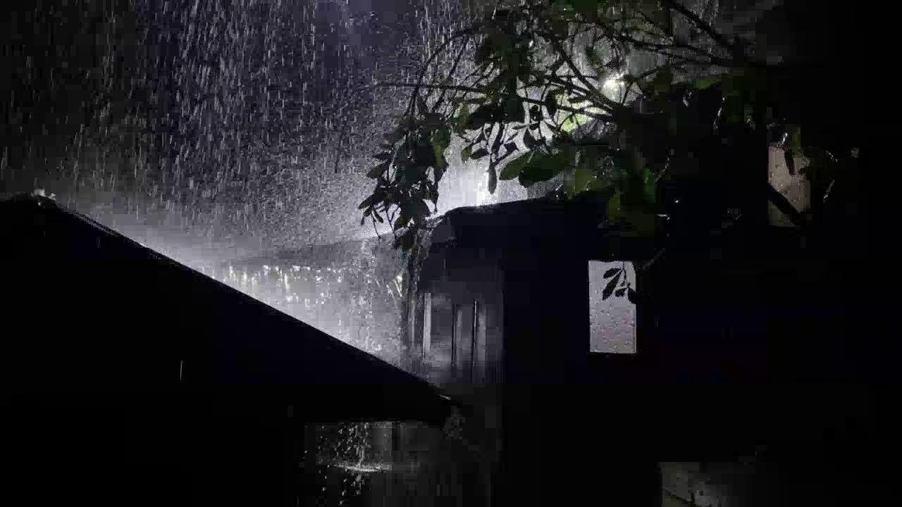 Heavy Rain on Tin Roof | Calm Mind, Deep Sleep