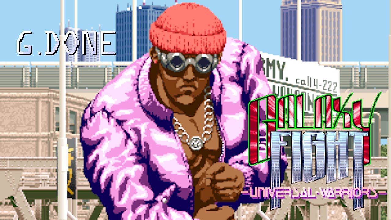 Galaxy Fight -UNIVERSAL・WARRIORS- G. Done (Neo·Geo CD) ギャラクシーファイト ユニバーサル・ウォーリアーズゴールデン・ドーン