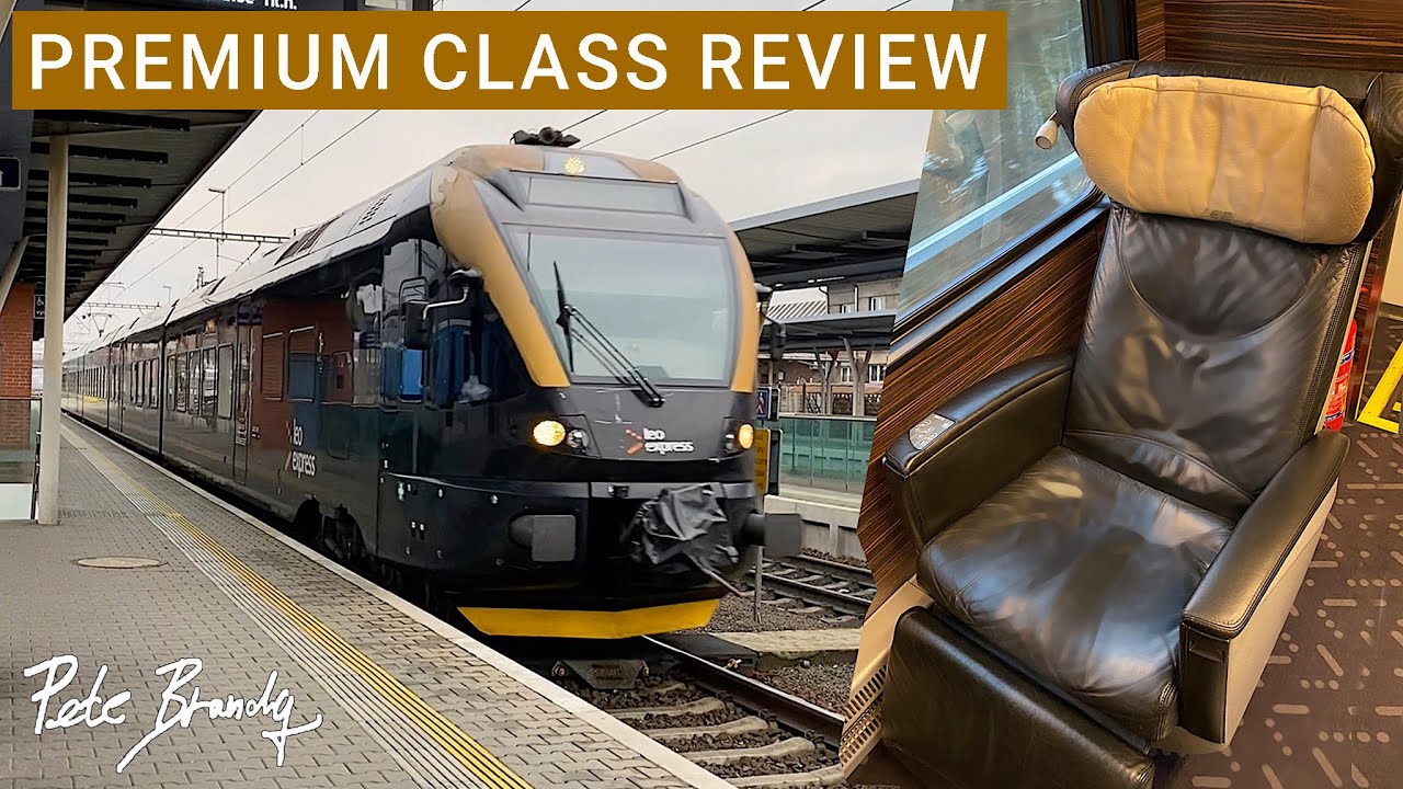 TRIP REPORT | Leo Express | Premium Class | Olomouc to Prague | The most luxurious Czech train