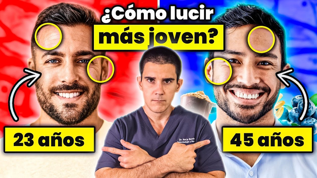 ¡JÓVEN a los 70 AÑOS!🔥Los 7 SUPLEMENTOS que SÍ funcionan para ENVEJECER MEJOR