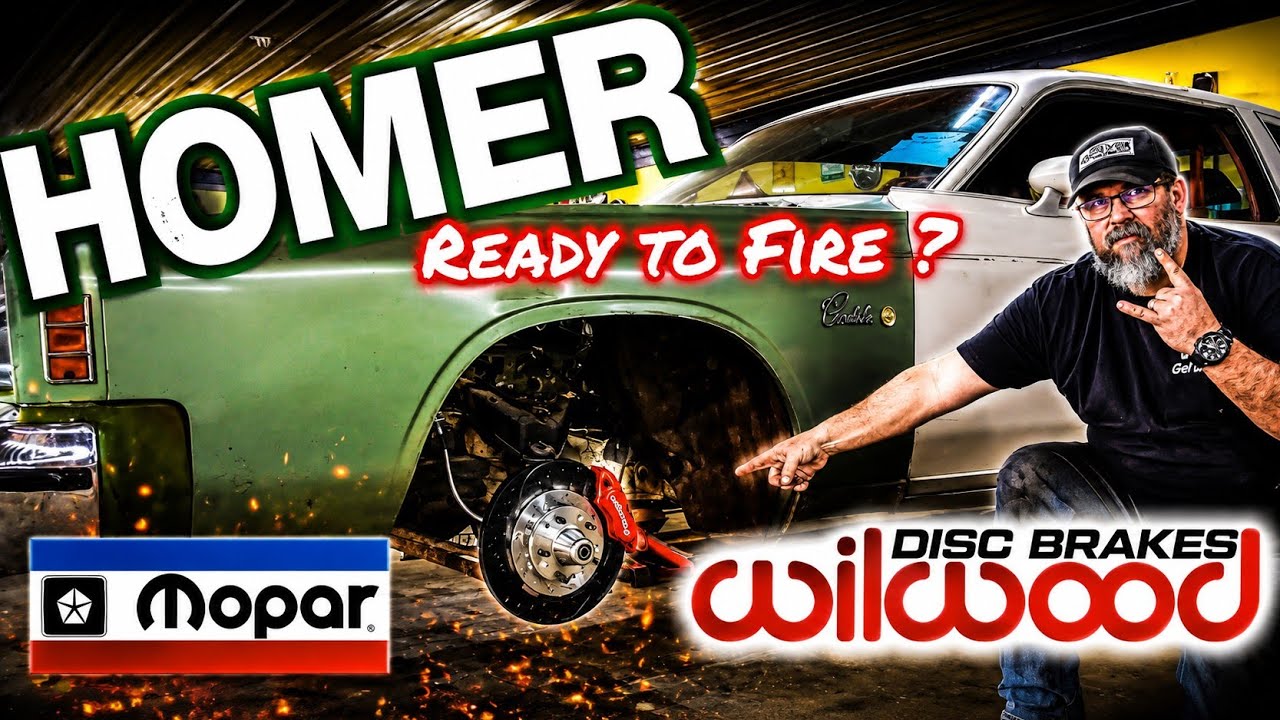 Abandoned car!! Junkyard 300 Burnout car gets@WilwoodDiscBrakes before #cleetusandcars  @CleetusM