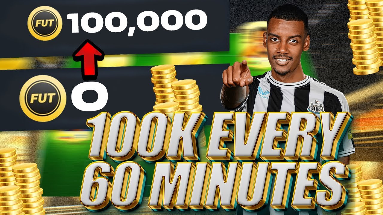 OMG! 100K EVERY 60 MINUTES! (EA FC 24 BEST TRADING METHODS)