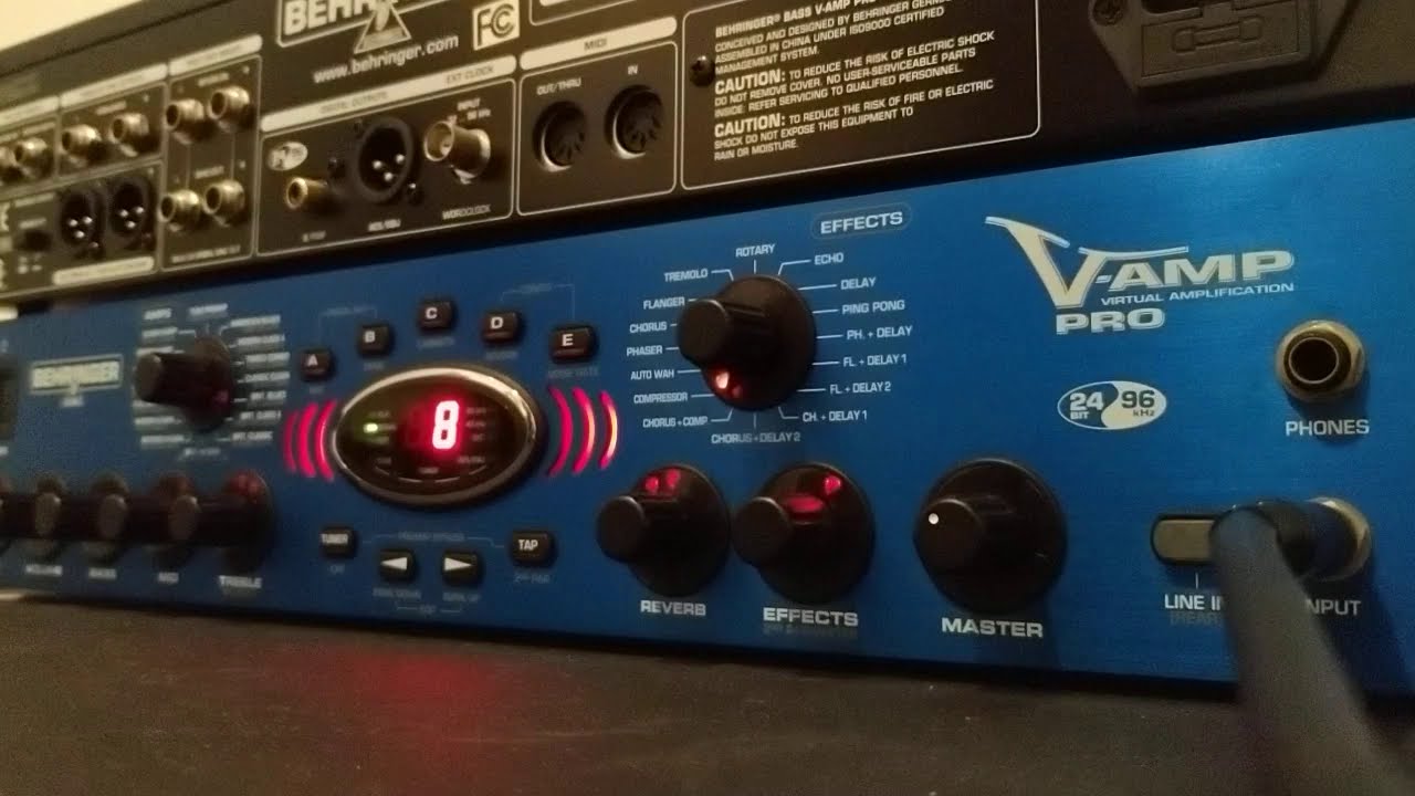 Review Vamp Pro Guitar Behringer