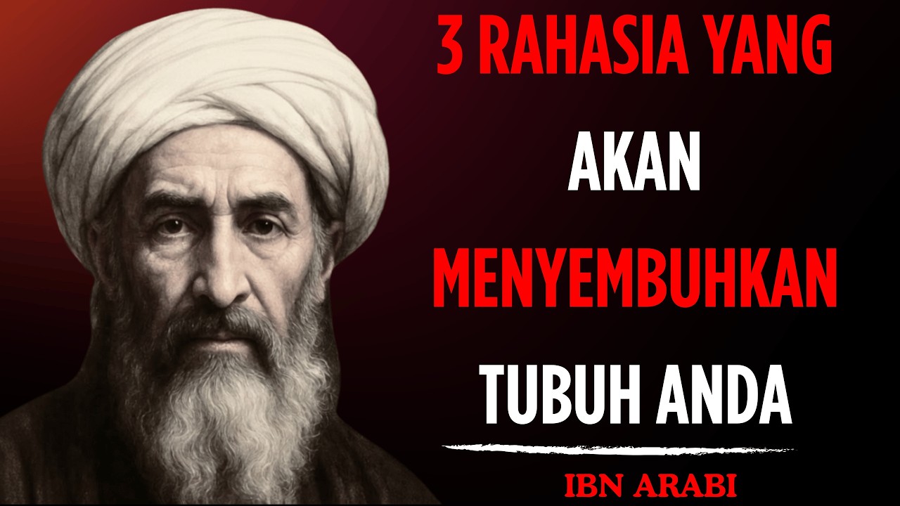 Ketahui 3 Rahasia Ini, Tubuh Akan Mulai Menyembuhkan Dirinya Sendiri | Ibn Arabi