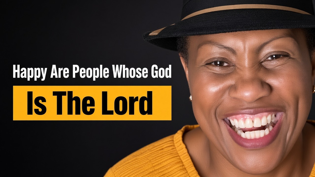 Happy Are People Whose God Is The Lord@lovestrengthforlifesmoment7777 