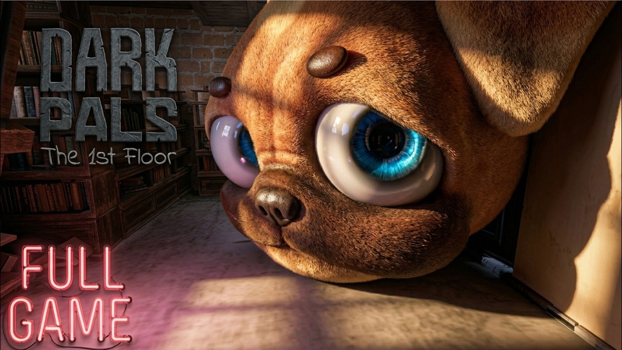 Dark Pals: The 1st Floor FULL GAME Walkthrough / Прохождение полностю (Horror)