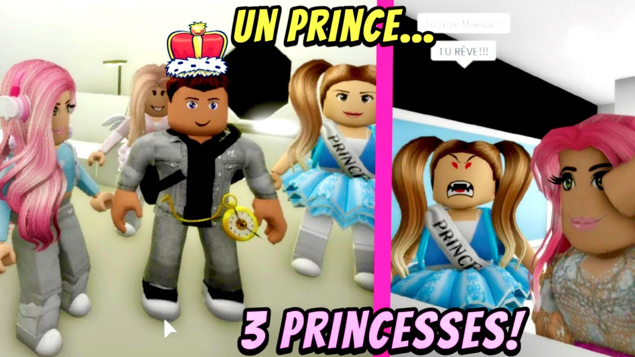 UN PRINCE POUR 3 PRINCESSES! QUI ÉPOUSERA LE PRINCE DE BROOKHAVEN? FILM COMPLET! ROBLOX STORY