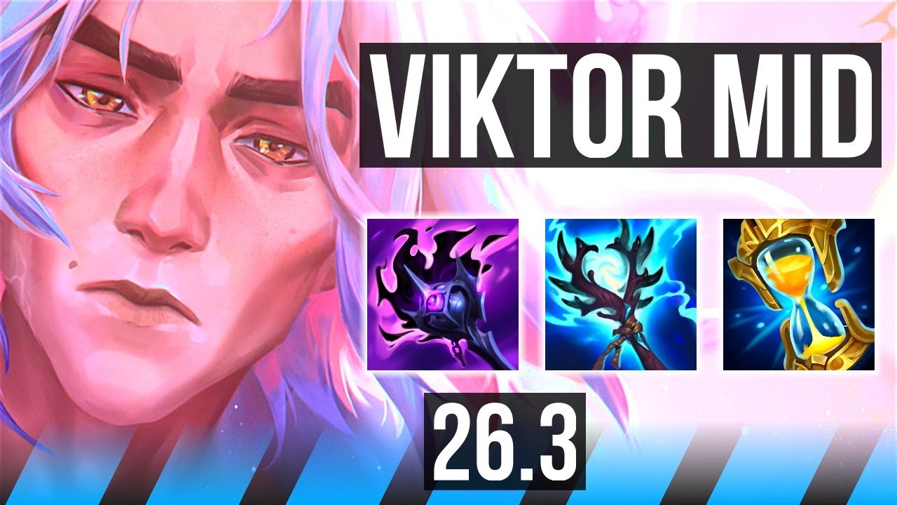 VIKTOR vs AKALI (MID) | Good KDA: 17/2/8, 47K damage | KR Diamond | 26.3