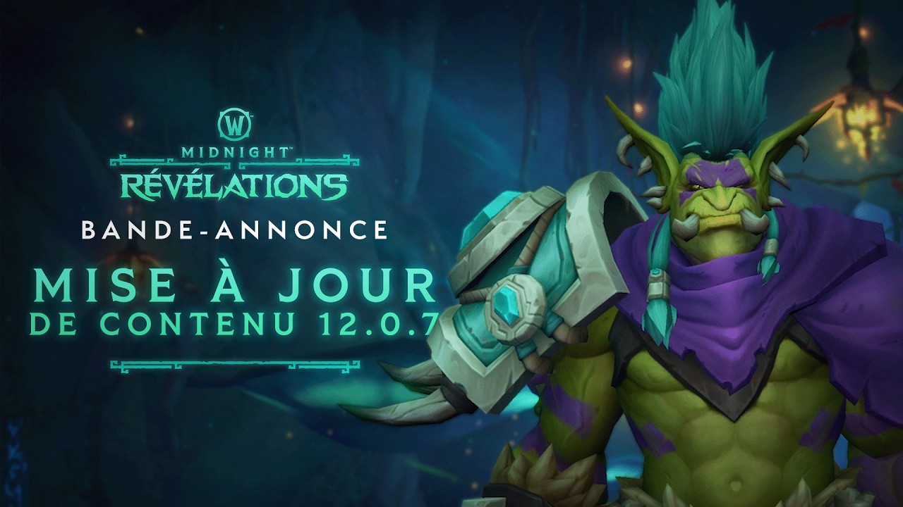Mise &agrave; jour de contenu de Midnight : R&eacute;v&eacute;lations | World of Warcraft