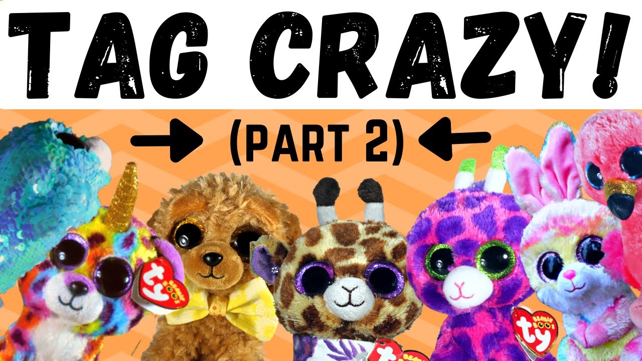 Beanie Boos Doing What Their TAG Says🤣 - Part 2 - Beanie Boo Safari