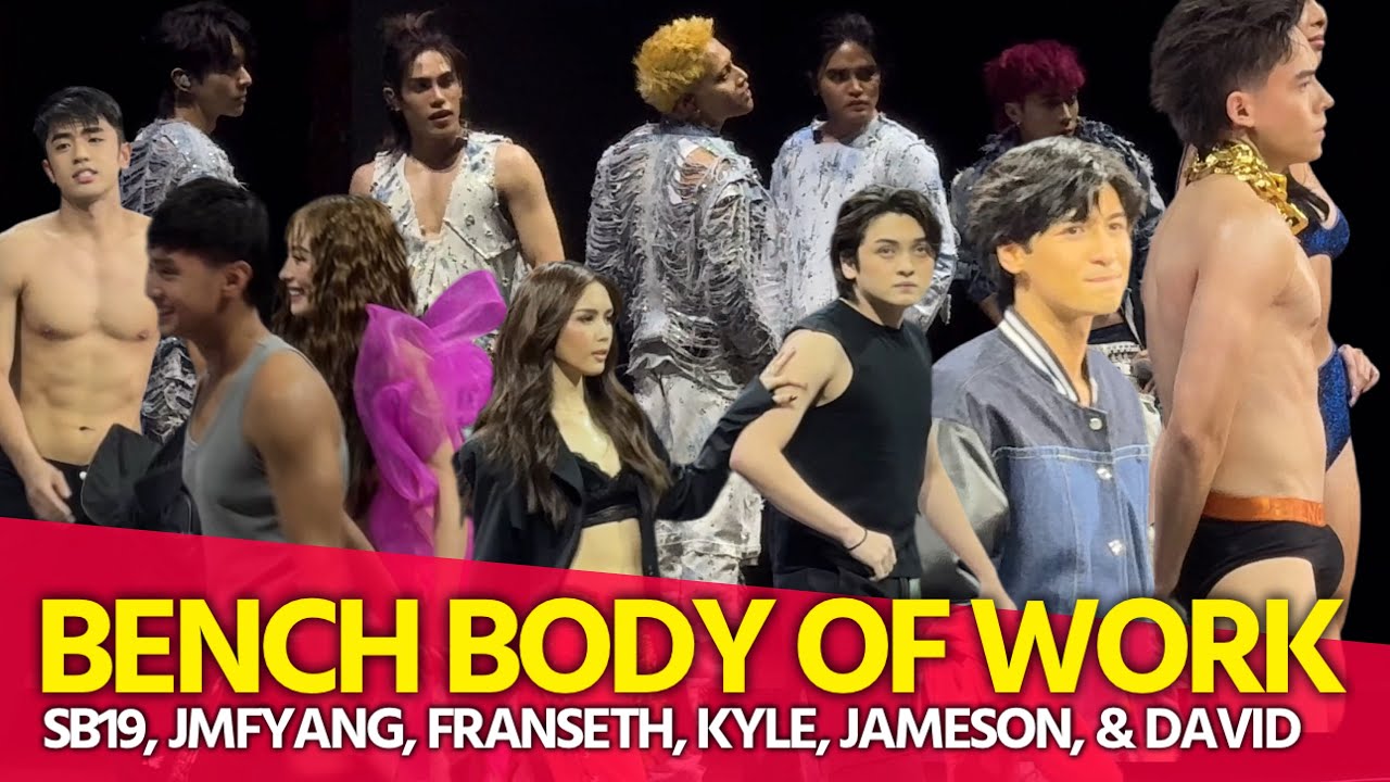 Bench Body of Work: SB19, JMFyang, FranSeth, Kai Montinola, Andres Muhlach, & David Licauco