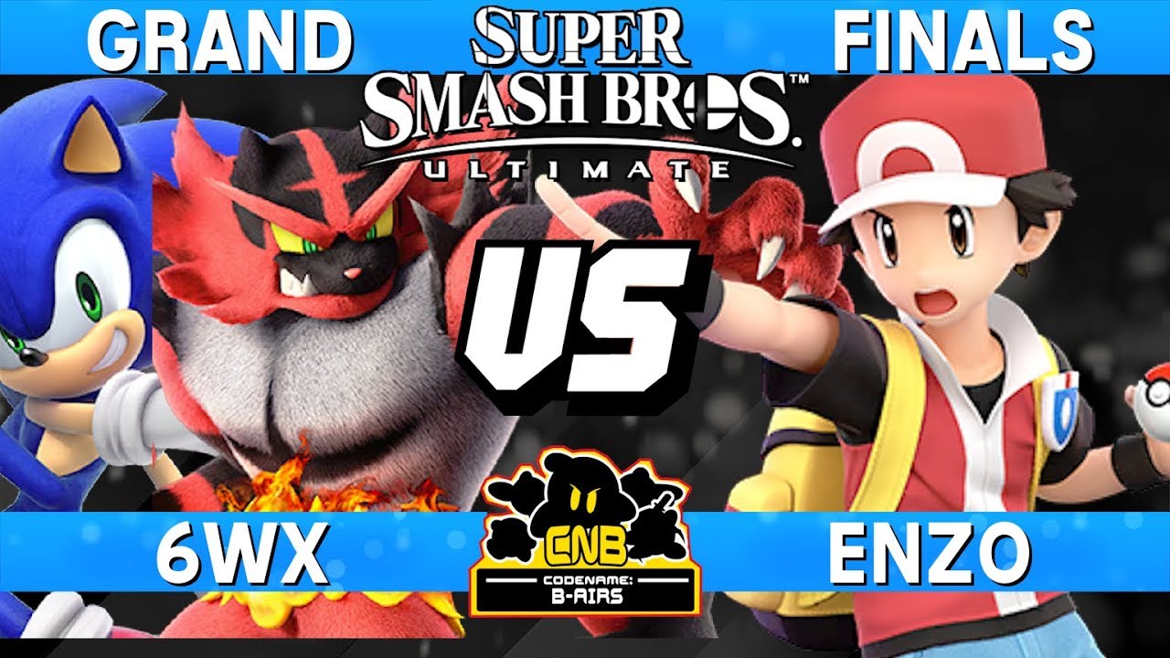 Smash Ultimate Tournament Grand Finals - 6WX (Incineroar / Sonic) v Enzo (Pokemon Trainer) - CNB 176