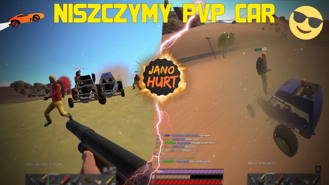 Hurtworld |62| NISZCZYMY NA PVP CAR 🔥🔥🔥