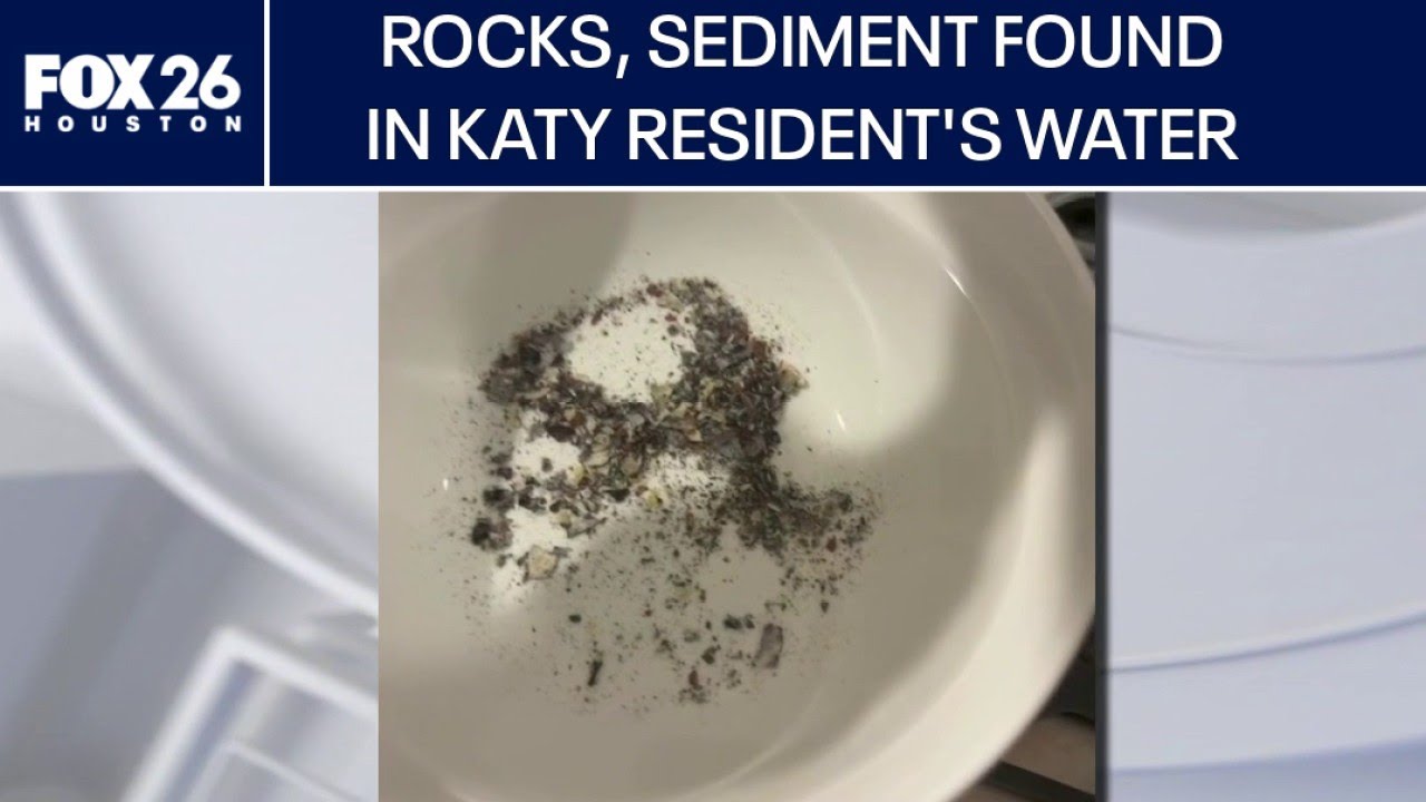 Katy residents find debris in water