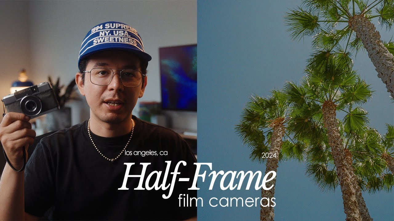 The half-frame film camera might be the best thing for you.