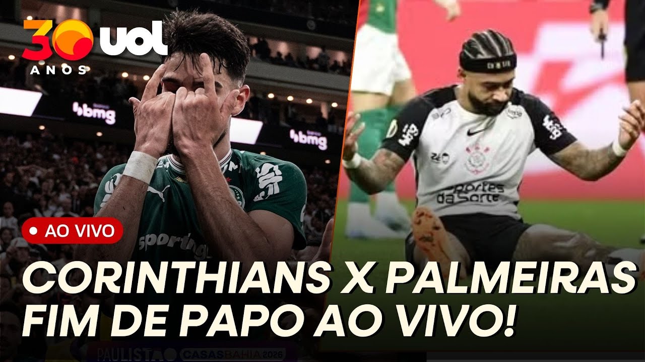 PALMEIRAS VENCE O CORINTHIANS! FIM DE PAPO AO VIVO COM PVC, CASAGRANDE E RENAN! VASCO X BOTAFOGO!