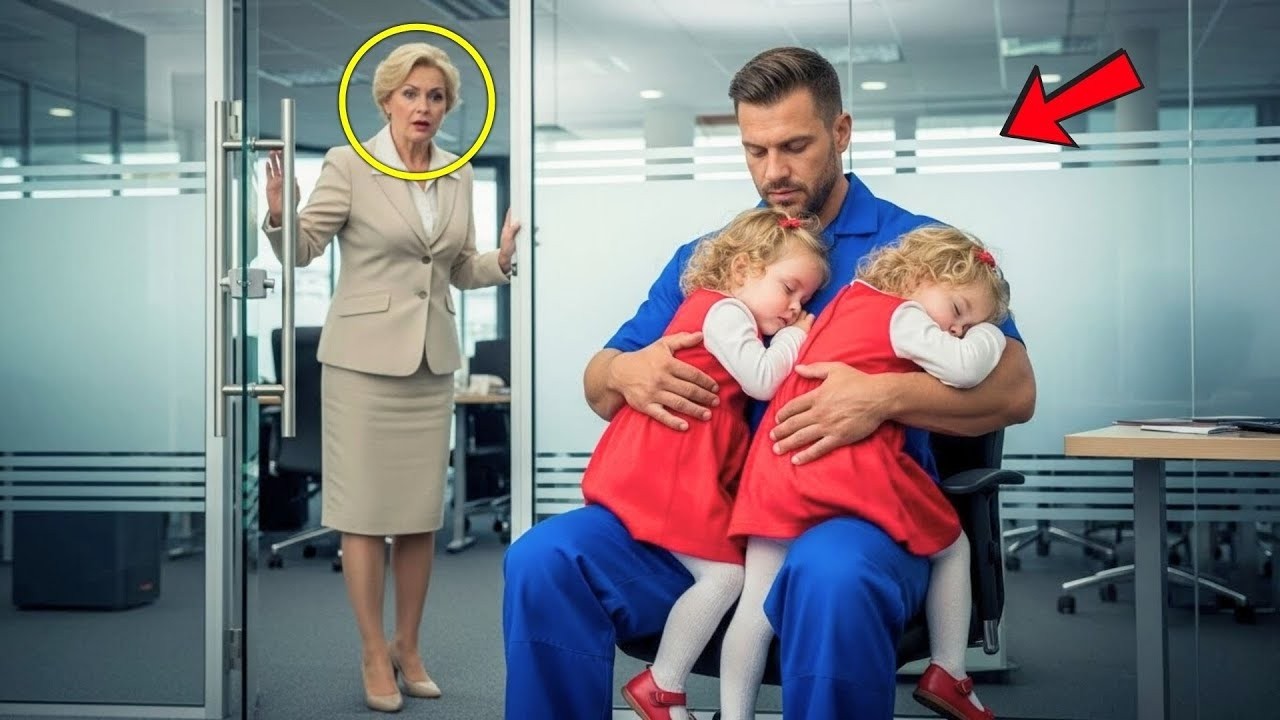 No One Could Handle the Billionaire’s Twin Daughters Until a Single Dad Janitor Did It   EOM STOR