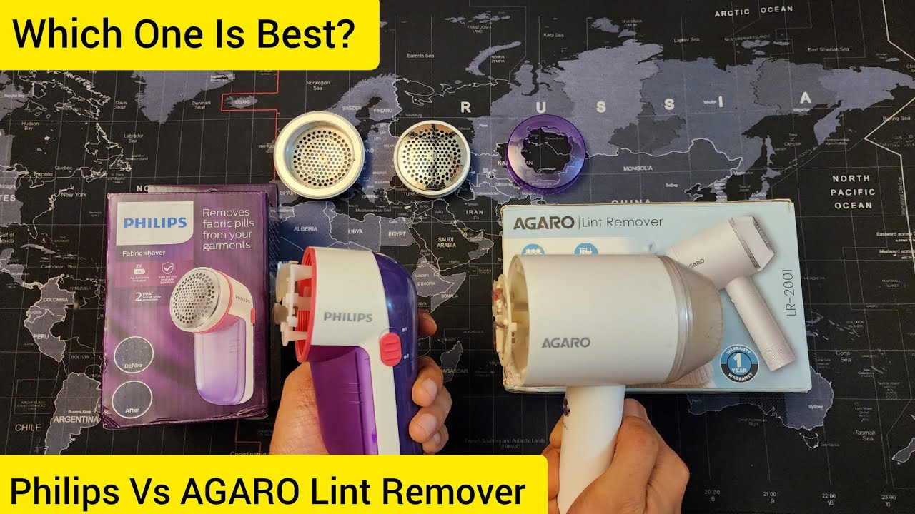 Philips Vs AGARO Lint Remover Comparison | Which is best for removing lints from Winter Clothes