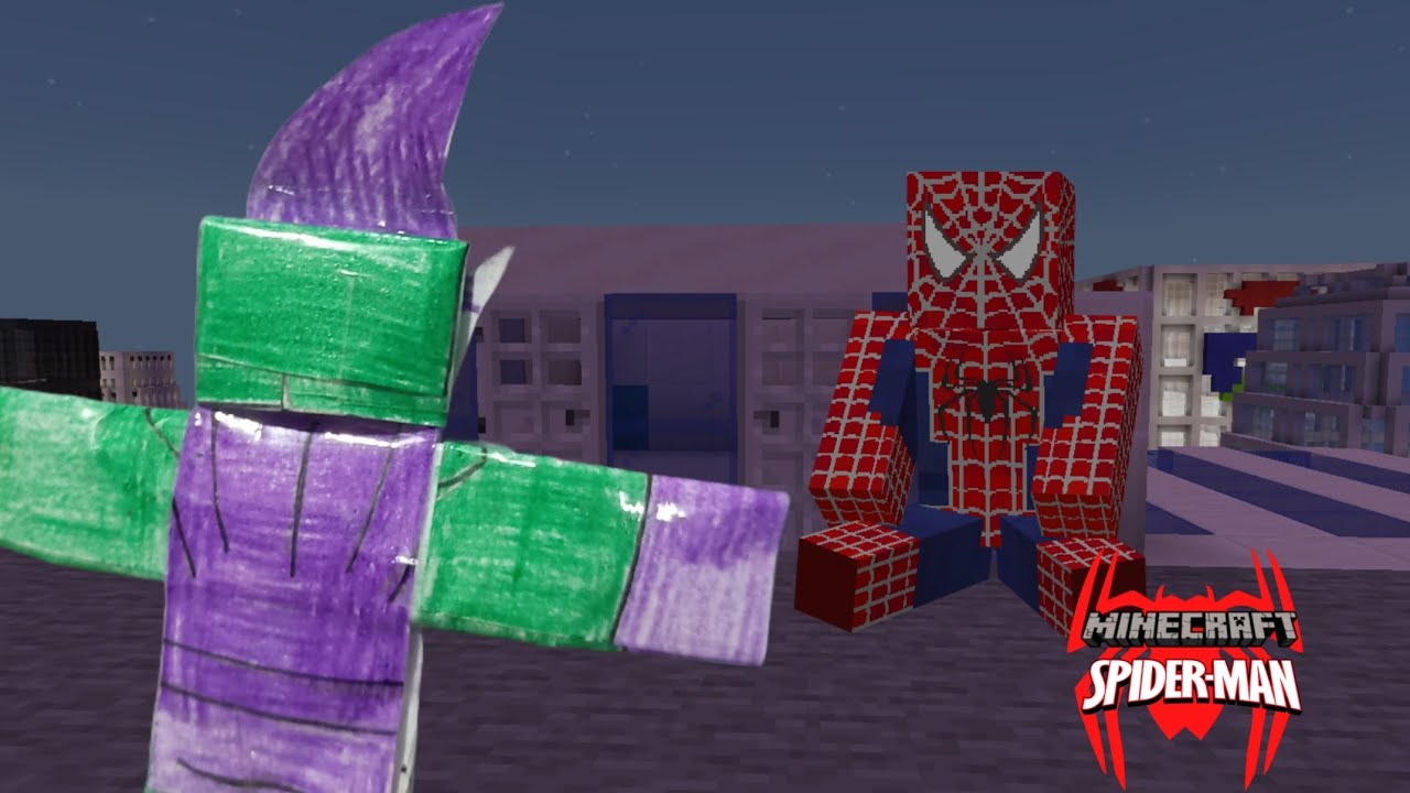 Minecraft homem-aranha ep 16 a proposta do duende Verde