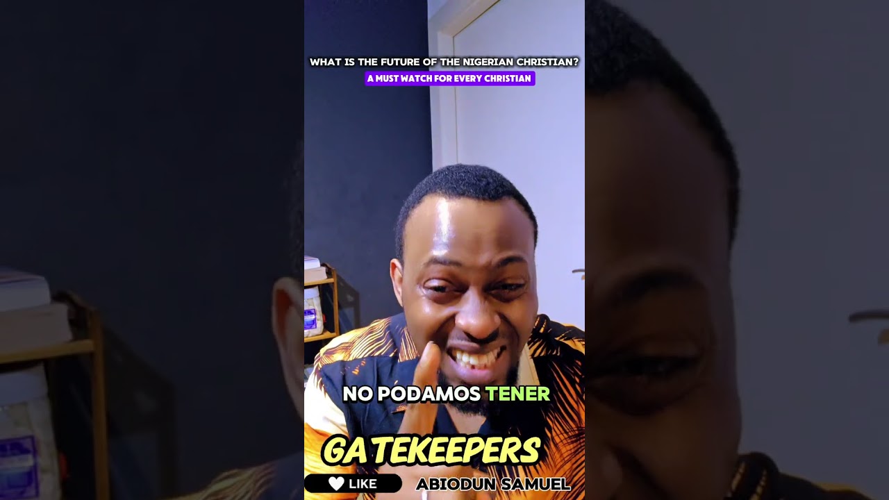 What is the future of the Nigerian Christain?? A must watch for everyone. 