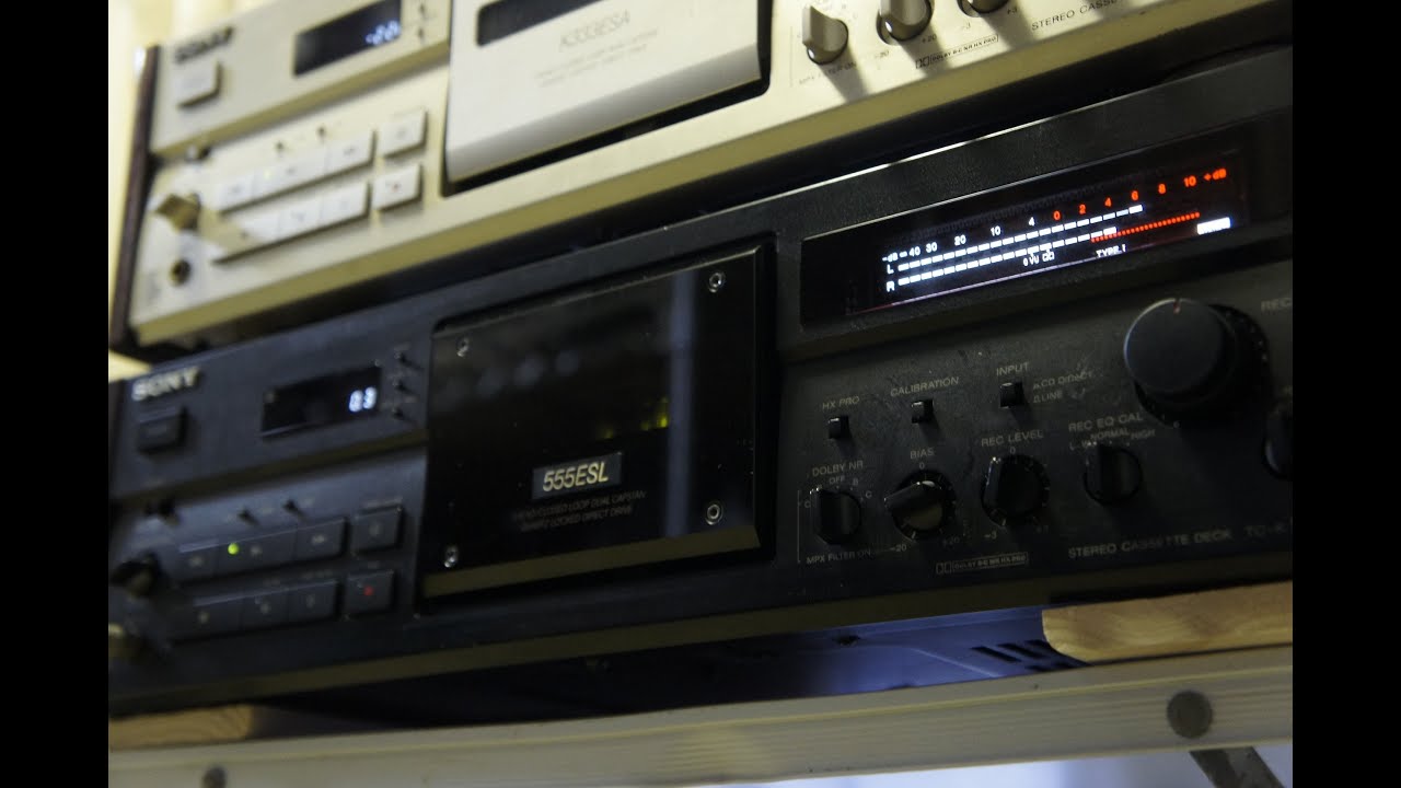 SONY TC-K555ESL カセットデッキ　【global model TC-K970ES】