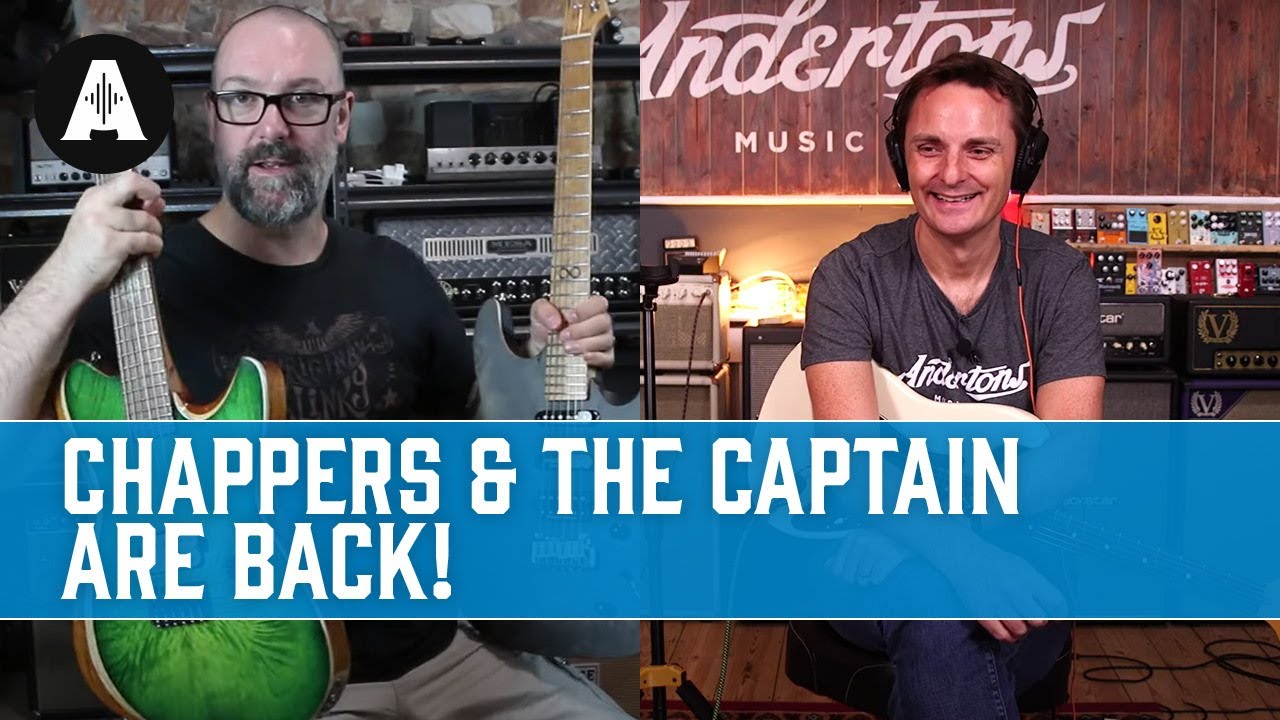Chappers & The Captain Are Back! - Talking Chapman Guitars, Life in Malta & Guitar Lessons