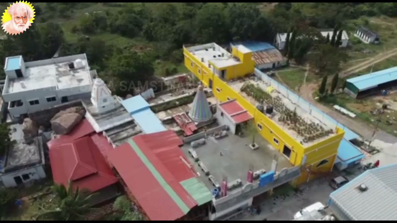 SRI NAMPALLY BABA MANDIR DRONE VIDEO AT DEEPTHISRI NAGAR || MADINAGUDA