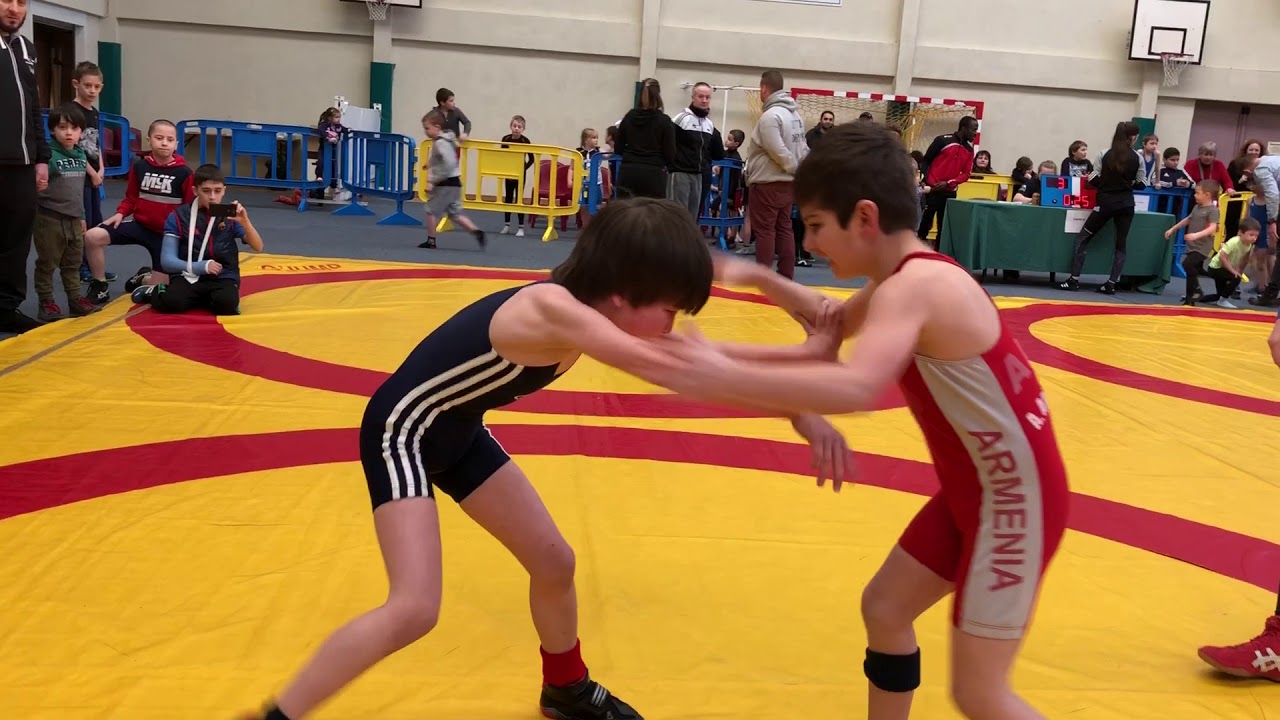 ARUTUNIAN ARUTUN Tournoi de DIEPPE de LUTTE 2 eme combat 10/02/2018