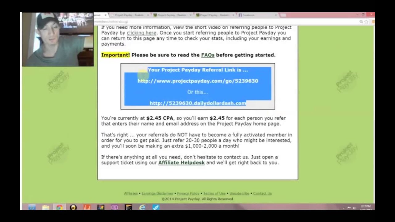 Project Payday Video Proof & Instructions $$$
