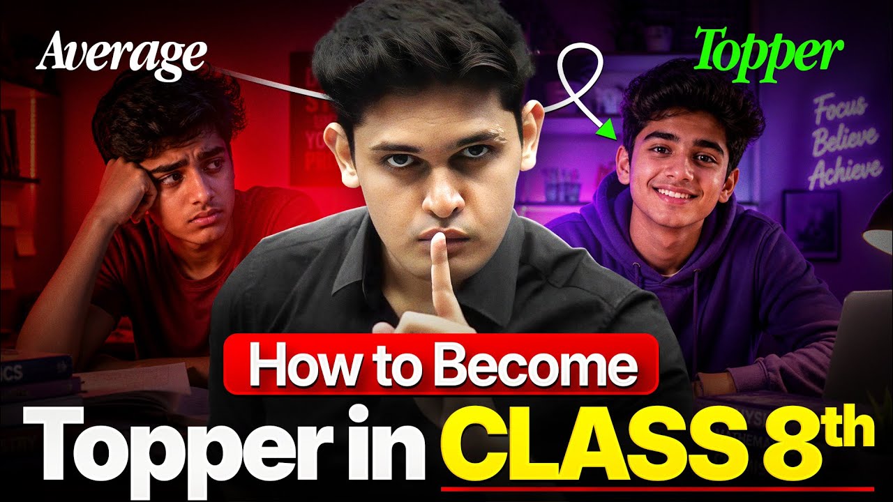 Average to Topper in Next 30 Days🔥 | Class 8th | Prashant Kirad