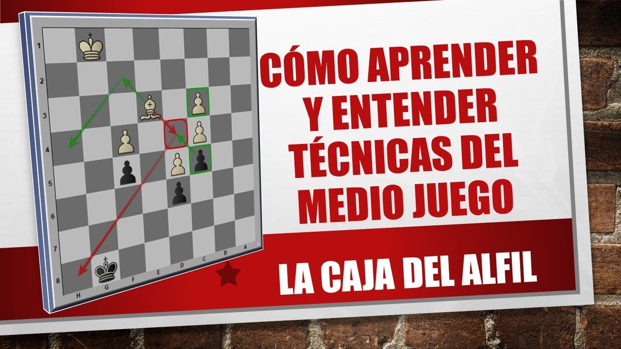 LA CAJA DEL ALFIL TÉCNICAS DEL MEDIO JUEGO QUE DEBEMOS CONOCER