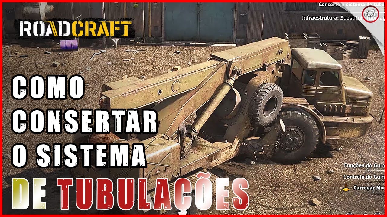 RoadCraft , Como consertar o sistema de tubulações | Super-Dica