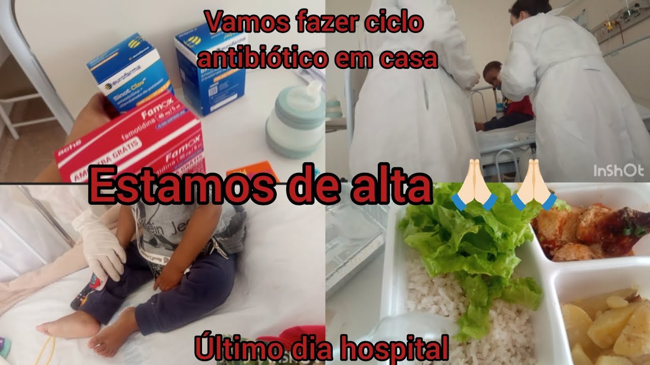Estamos de alta🙏🏻último dia internação 