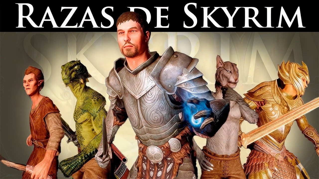 Cómo se CREARON Las Razas de Skyrim!