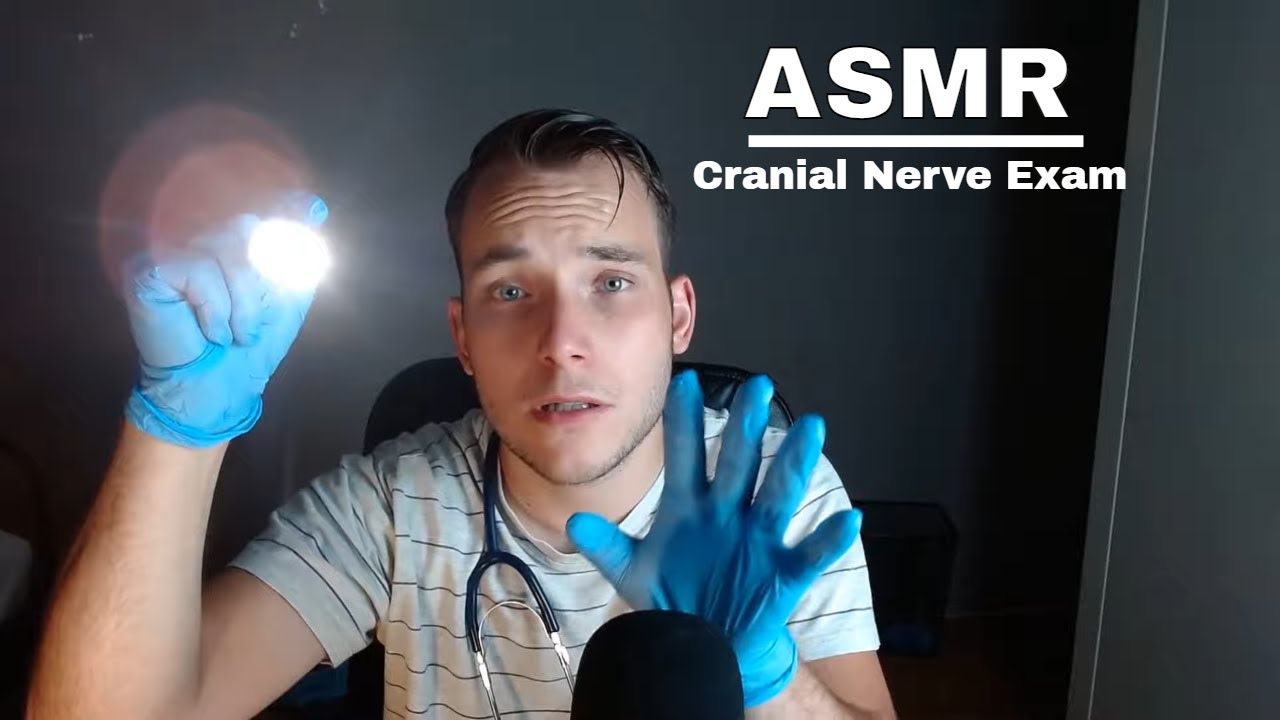 ASMR | Doctor Visit | Full Cranial Nerve Examination | Visual Triggers | Medical Roleplay
