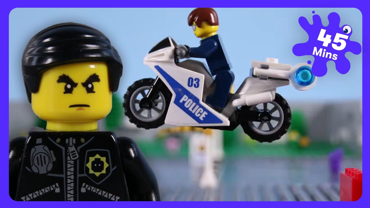 Billy Bricks - Entrenamiento en Moto Lego | WildBrain Torre del Héroe - Castellano