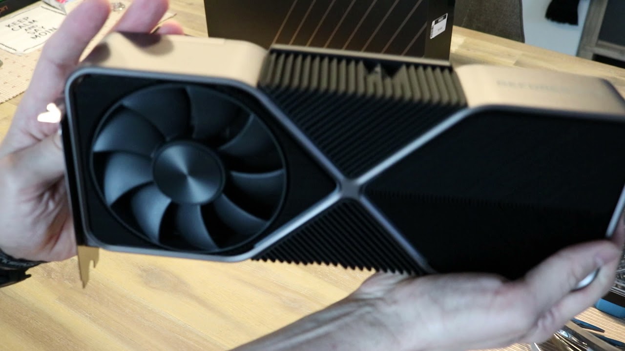 Unboxing Nvidia Geforce RTX 3090 Founders Edition