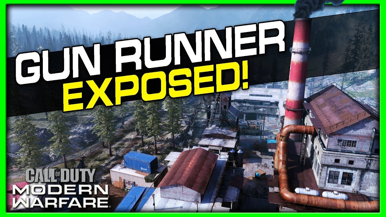 Gun Runner Lines of Sight, Jump Spots and Spawns | (Modern Warfare Maps Exposed)
