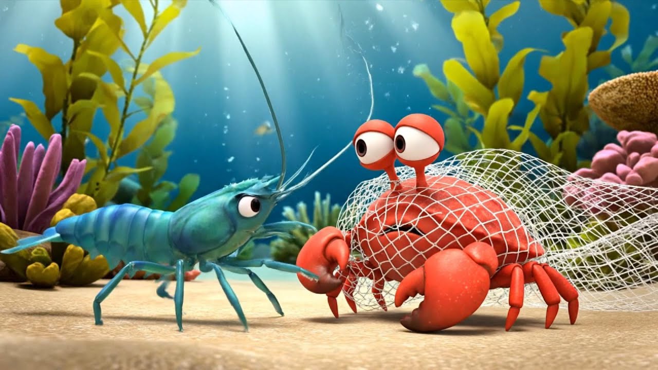 Kindness Always Wins! How a Brave Shrimp Saved His Friend | Animated Story