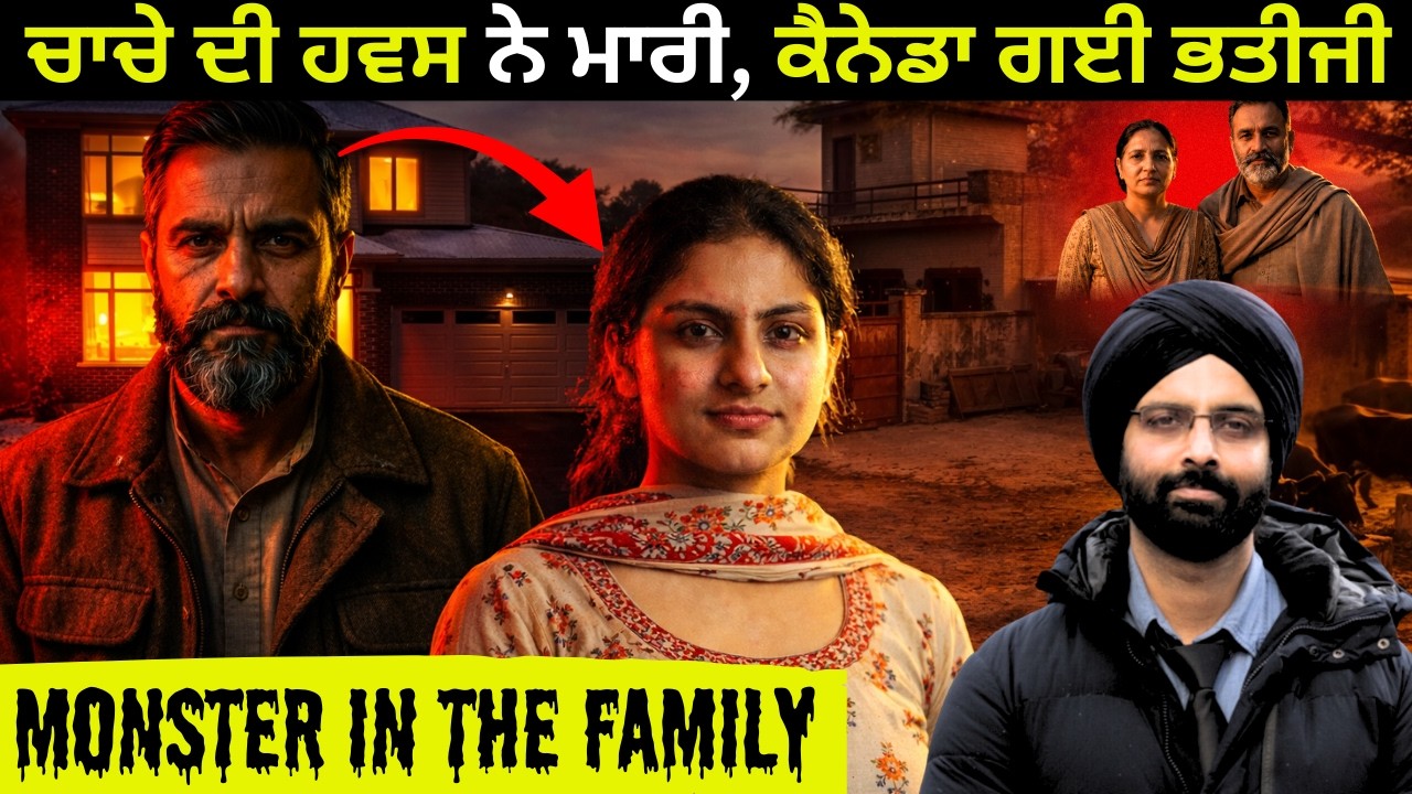 ਚਾਚੇ ਦੀ ਹਵਸ ਨੇ ਮਾਰੀ, ਕੈਨੇਡਾ ਗਈ ਭਤੀਜੀ#crimestories#canadastory