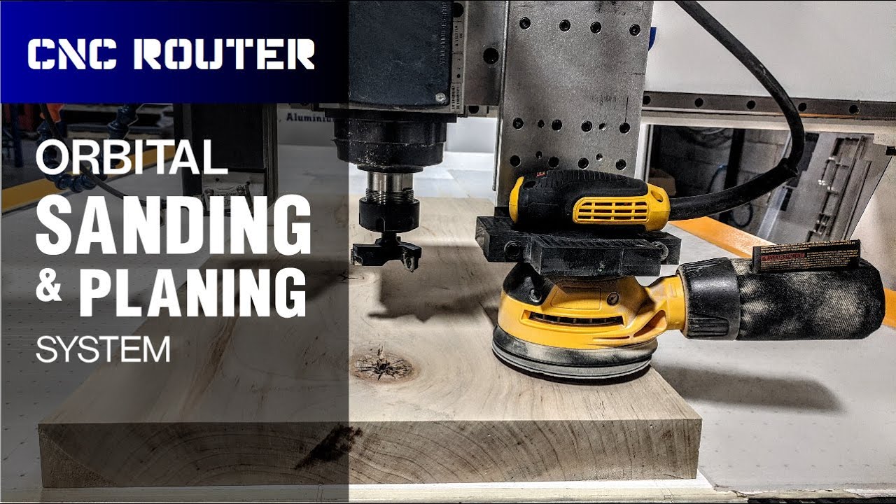 SMX CNC -  Orbital Sanding & Wood Planing Router System