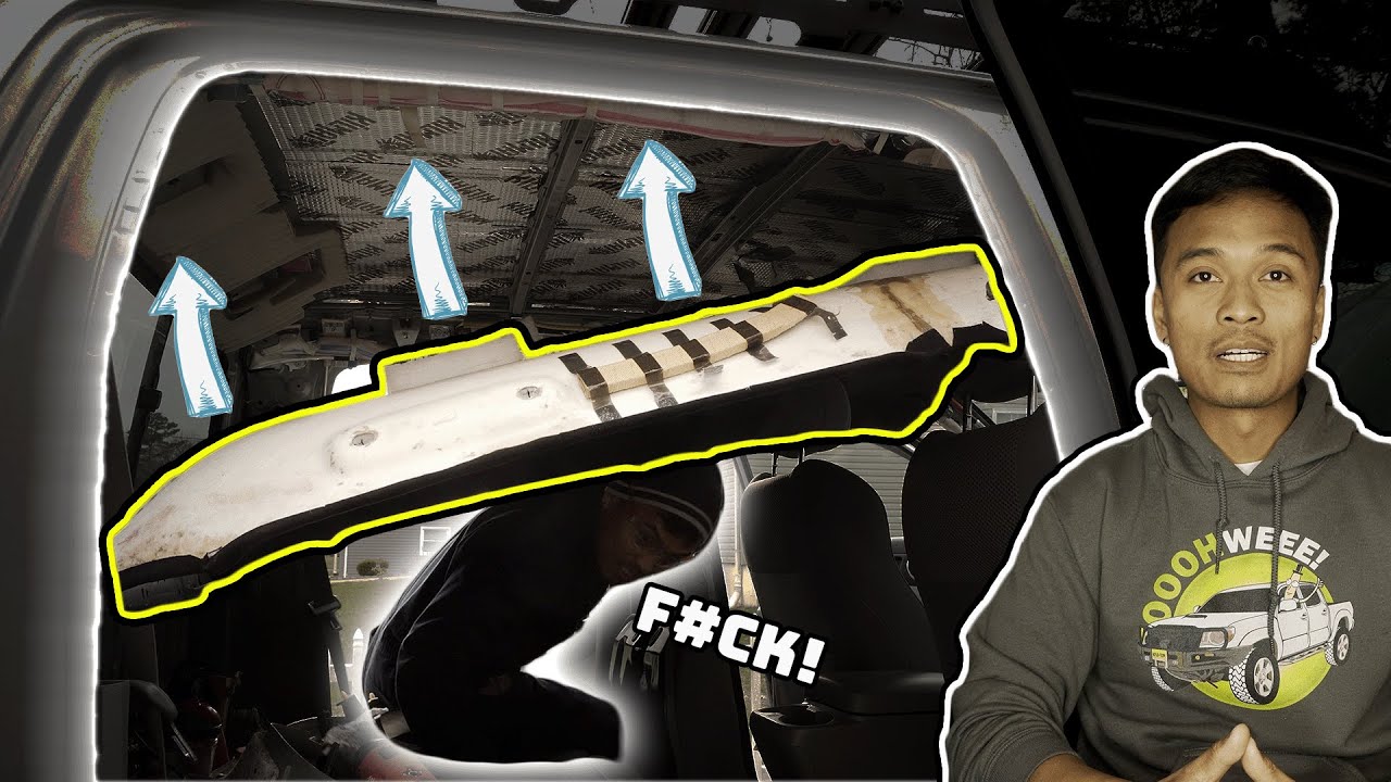 Tacoma NEW (kinda) Headliner Installation (Fixing the Flipped Taco Pt 7)