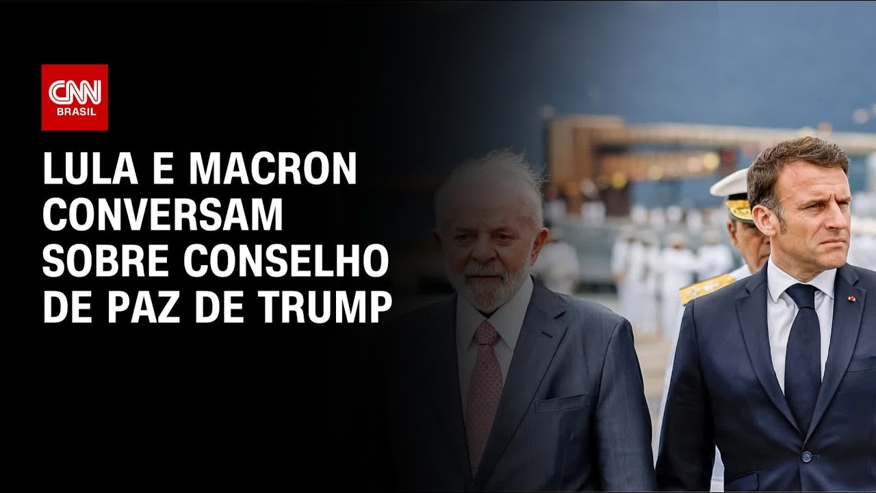 Por telefone, Lula e Macron conversam sobre Conselho de Paz e Venezuela | BASTIDORES CNN