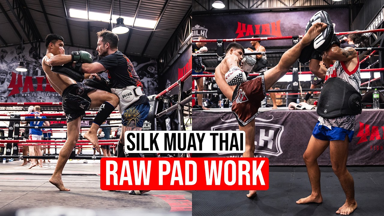 Silk Muay Thai Raw Pad Work EP1 | Siam Boxing