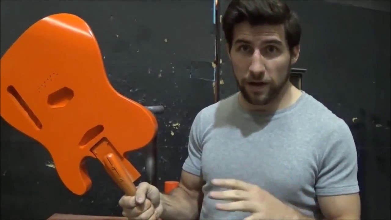 Do It Yourself - How To Paint Your Guitar With Spray Cans (Courtesy of Brad Angove)
