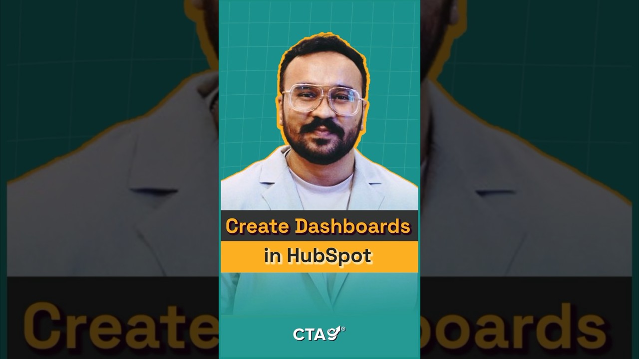 How to Create Dashboards in HubSpot #crm #crmtutorial