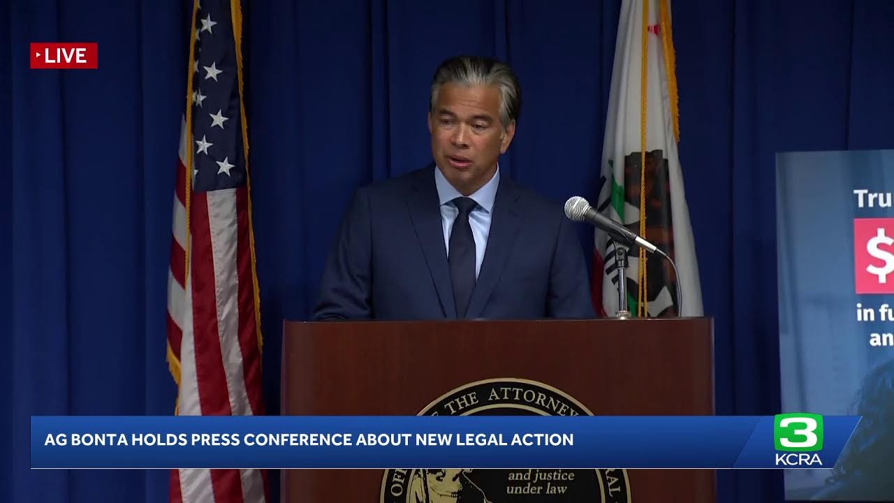 LIVE | California AG Rob Bonta holds press conference