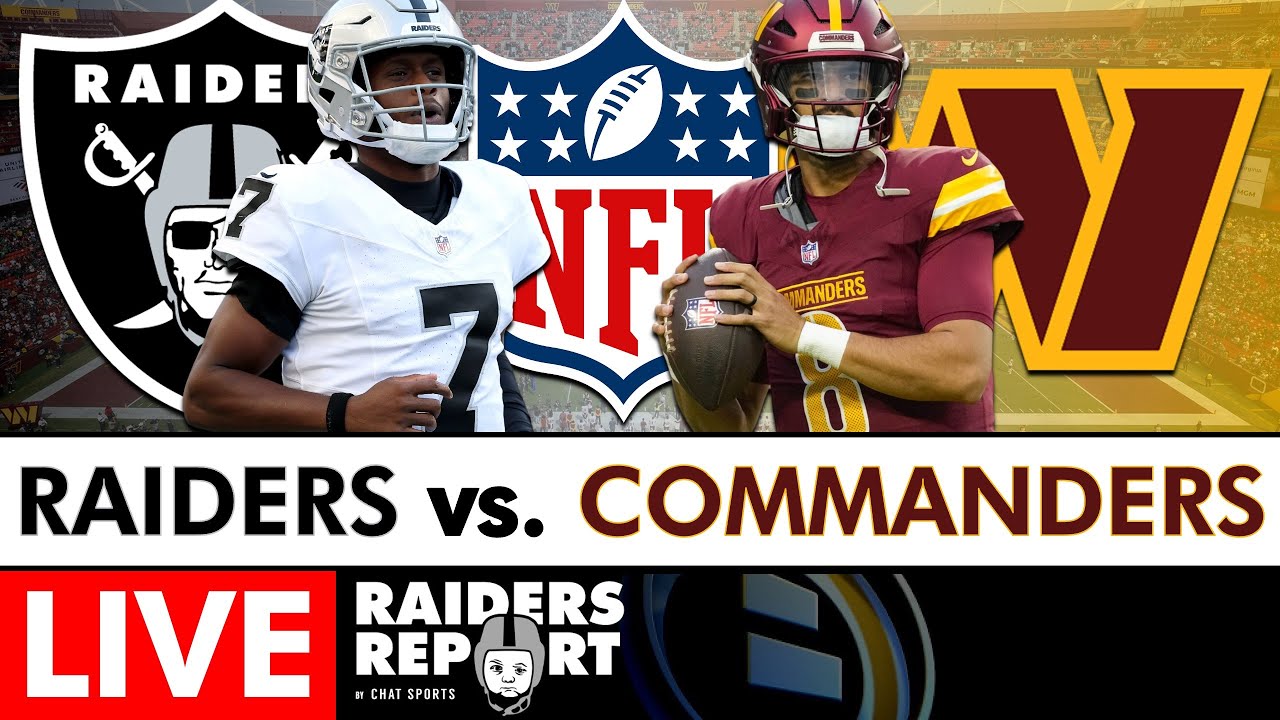 Raiders vs. Commanders Live Stream Scoreboard, Free Watch Party Play-By-Play | NFL Week 3 On FOX